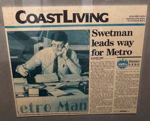 Chevis on the March 8, 1990, cover of "Coastal Living" newspaper
